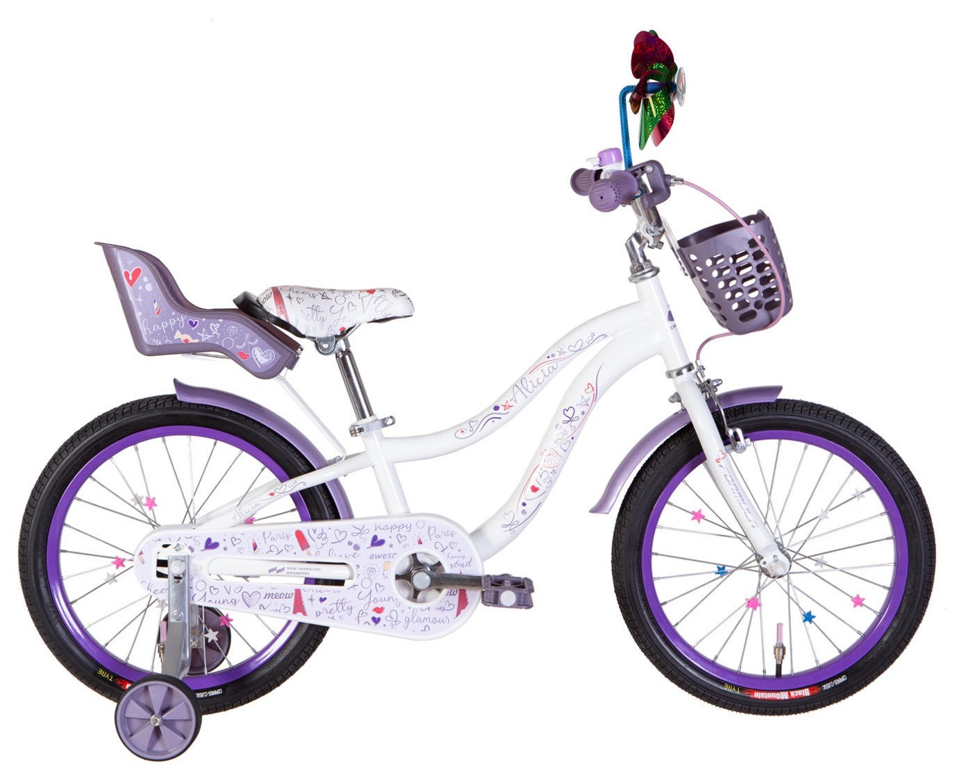 Велосипед ST 18" Formula Kid ALICIA BH рама-9" белый 2026 OPS-FRK-18-175