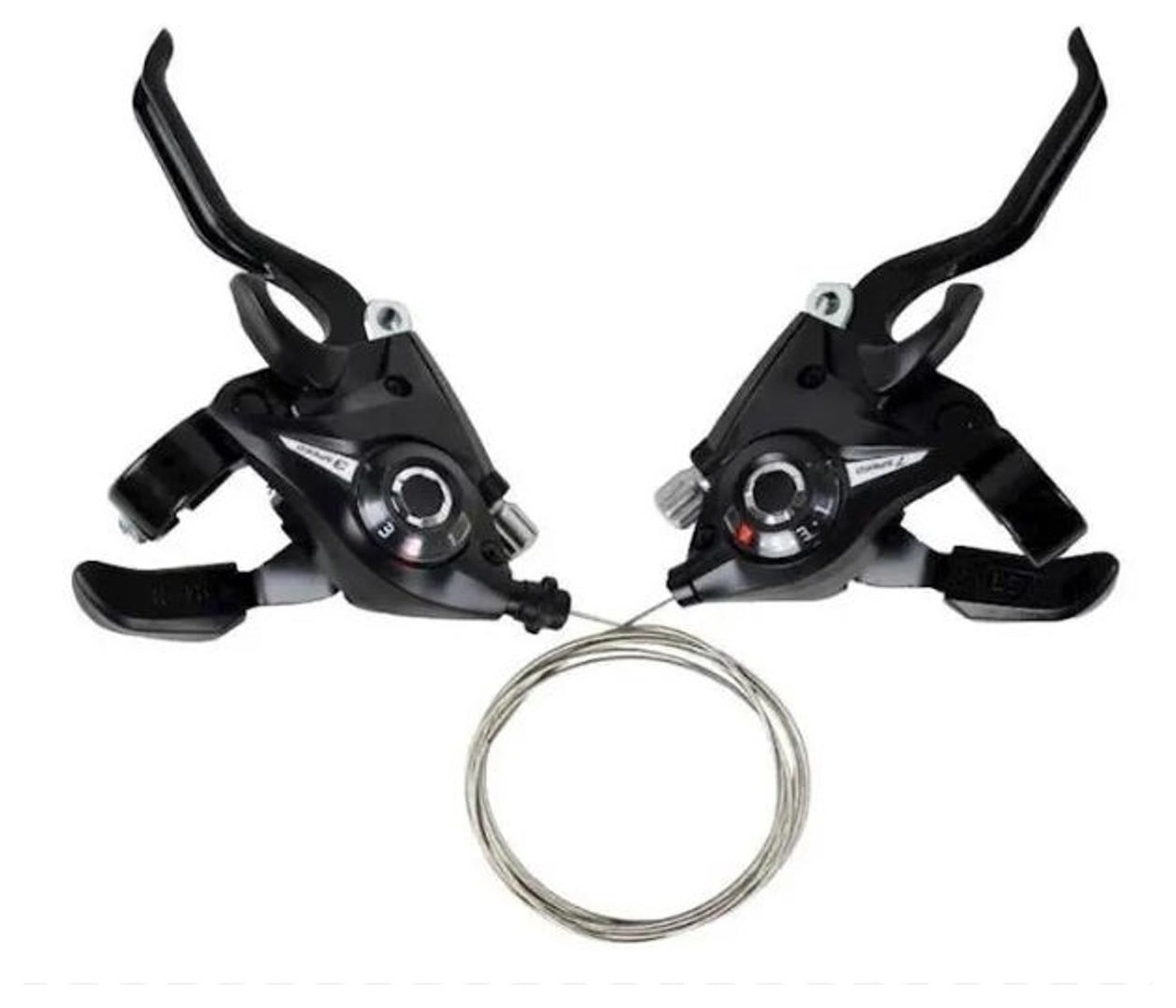 Ручки перемикання Моноблоки L3 R7  SUNRUN KD-80 чорний SHL-097