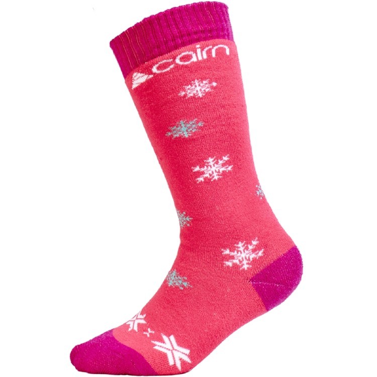 Шкарпетки Cairn Duo Pack Spirit Jr fuchsia snow 0903299-160-23-26