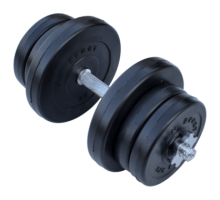 Композитная гантель RN-Sport 11,5кг с хром грифом.