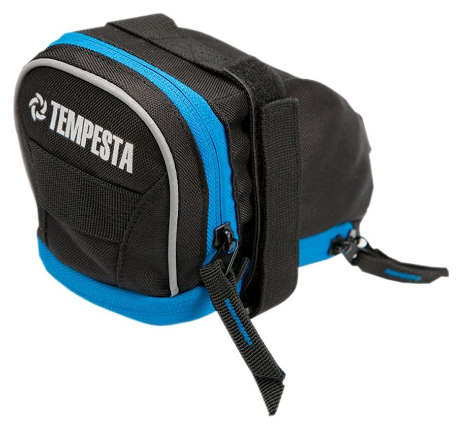 Сумка подседельная Tempesta 1.0 L Deep black/blue (TCSb15U1R) RCH_14453