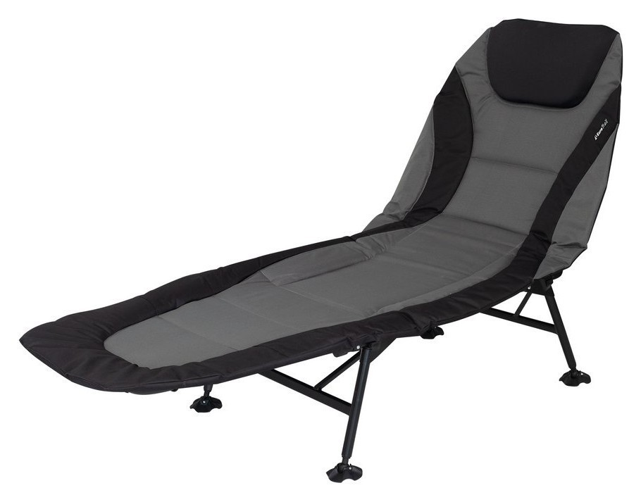 Шезлонг туристический Eurotrail ROYAL 0201 Grey/black (ETCF0085) RCH_13804