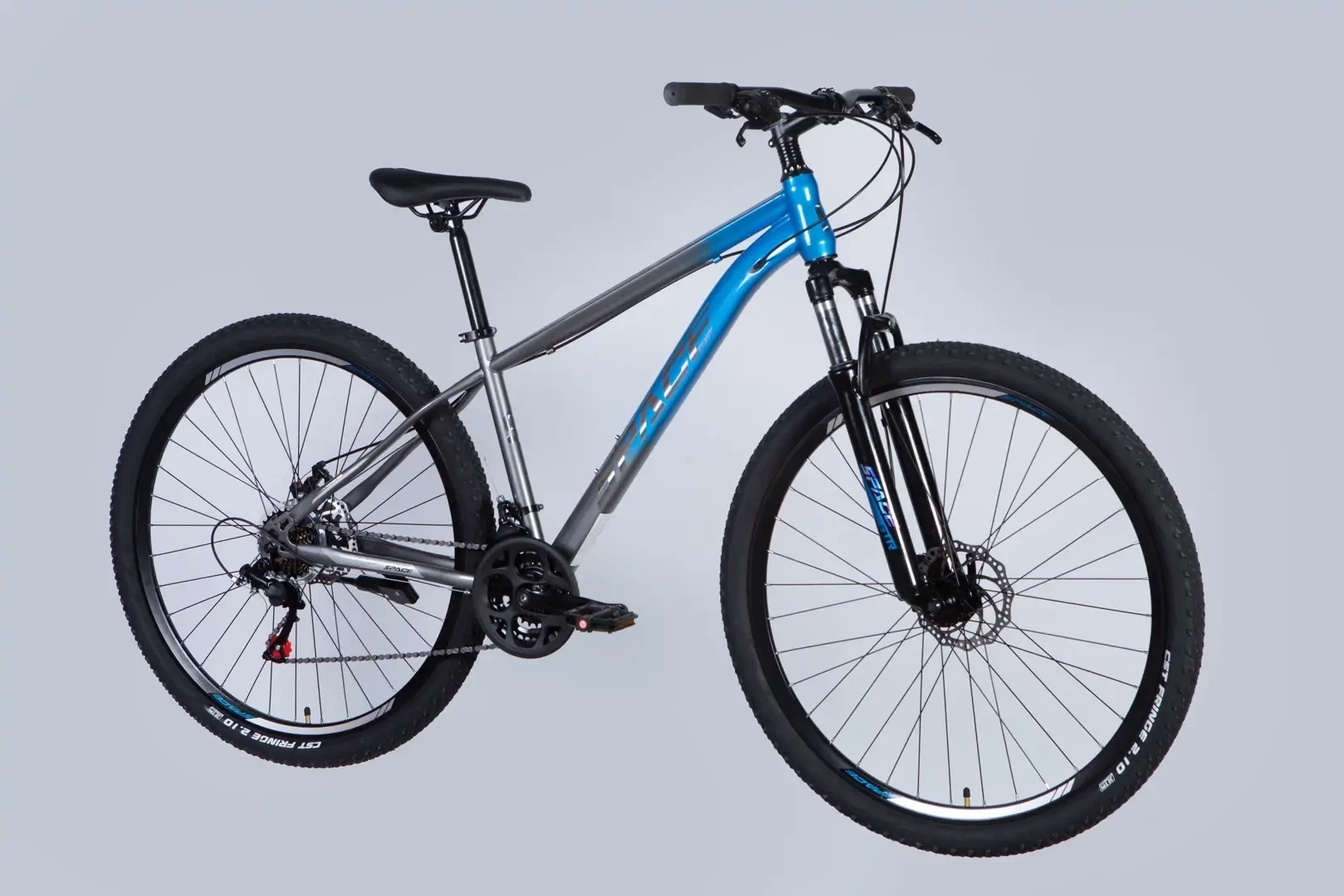 Велосипед ST 29" SPACE MARS DD FR рама-16" синьо-сірий 2026 OPS-SP-29-156
