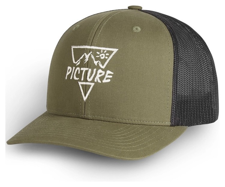 Picture Organic кепка Zephyr Trucker tobacco SB0270E