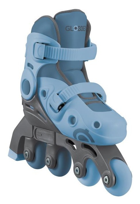 Роликовые коньки GLOBBER 2в1 серо-синие р.26-29, до 20кг, 3+ DWT_780-200