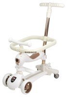 Детский самокат Maraton 4in1 Scoot 02 white (Белый)