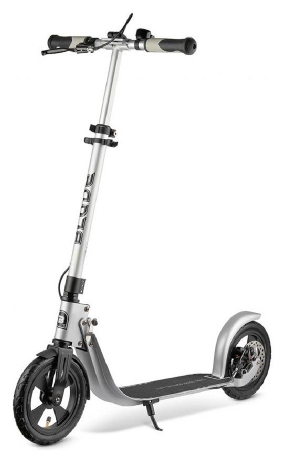 Самокат BLADE Sport Air Cross Disk 230/230 мм, серебристо-матовый черный 231183