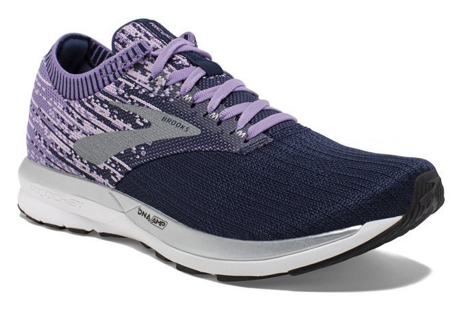 Кроссовки женские Brooks RICOCHET W 37.5 (6.5US) Purple/lilac/navy (1202821B575) RCH_15219