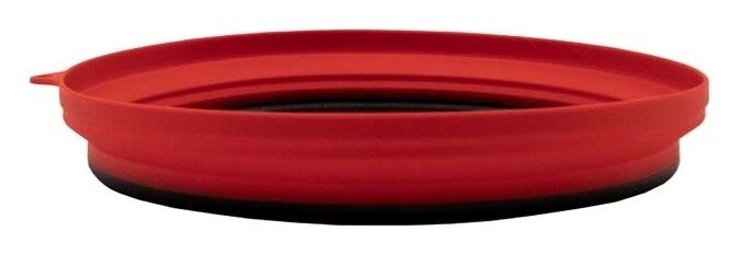 Тарелка TRAMP силиконовая с пластиковым дном 1070 мл TRC-124-terracota