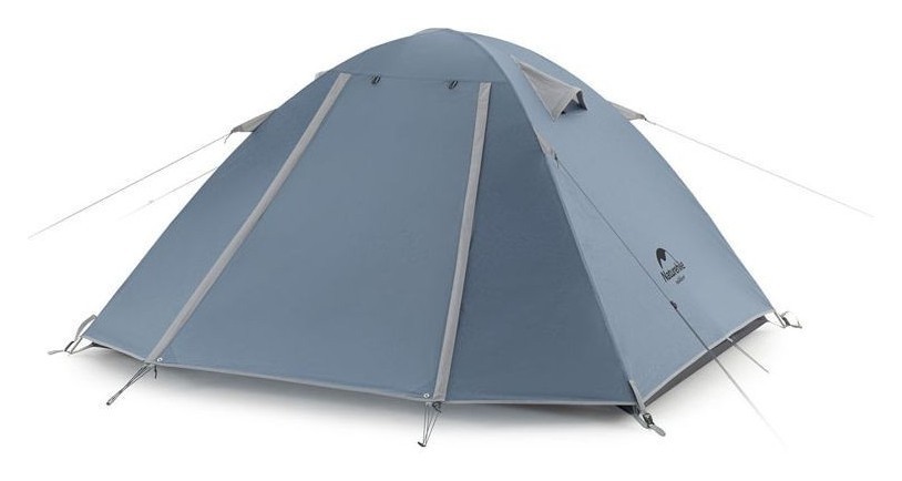 Палатка двухместная Naturehike P-Series NH18Z022-P, 210T/65D, темно-синяя FNR_6927595783597