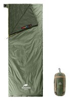 Спальник сверхлегкий Naturehike Summer LW180 NH21MSD09 левый, (15°C), p-p XL, зеленый