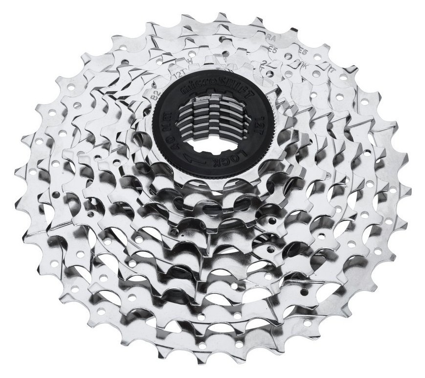 Касета для велосипеда MicroSHIFT MEZZO 8SPD 11-32T Silver (CS-H082 11-32) RCH_19809