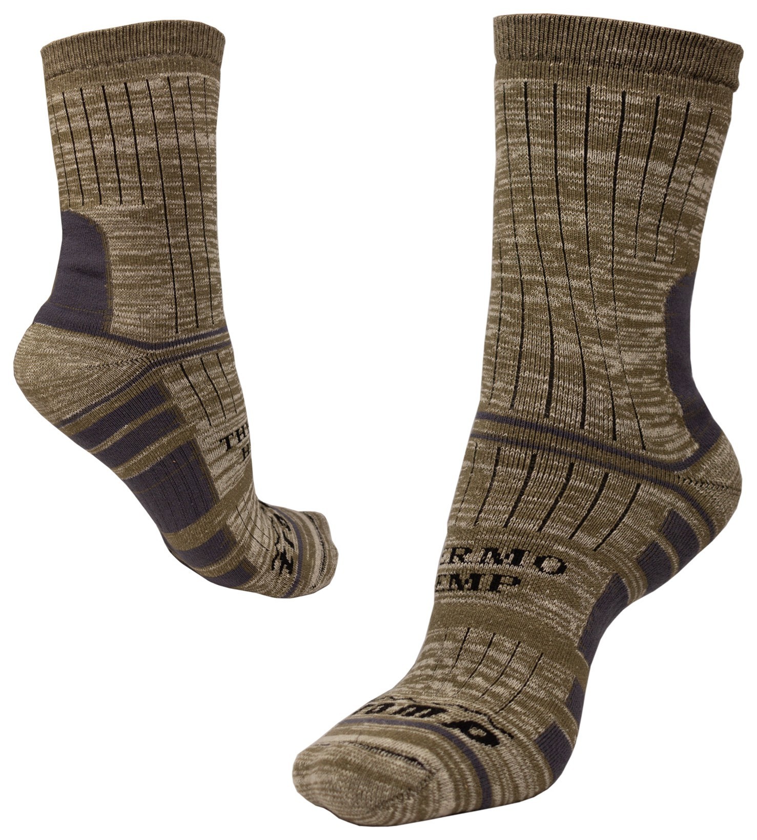 Носки демісезонні Tramp з конопель UTRUS-006-melange, 43/46 