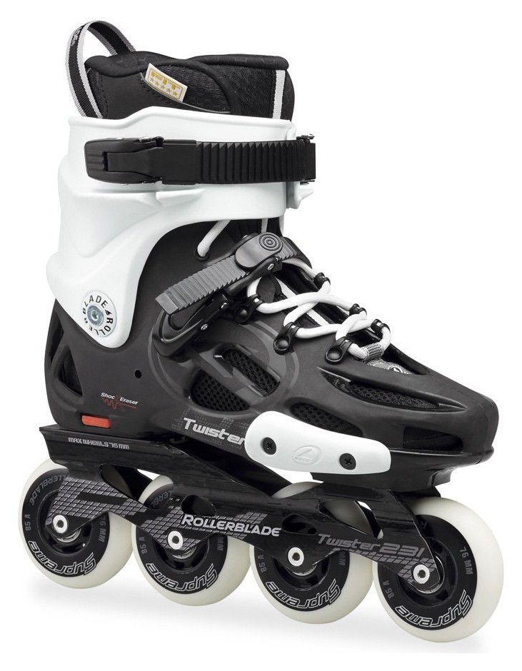 Роликові коньки для дорослих Rollerblade TWISTER 231 37 (5.5US) 235мм Black/white (07621700 787) O RCH_13016