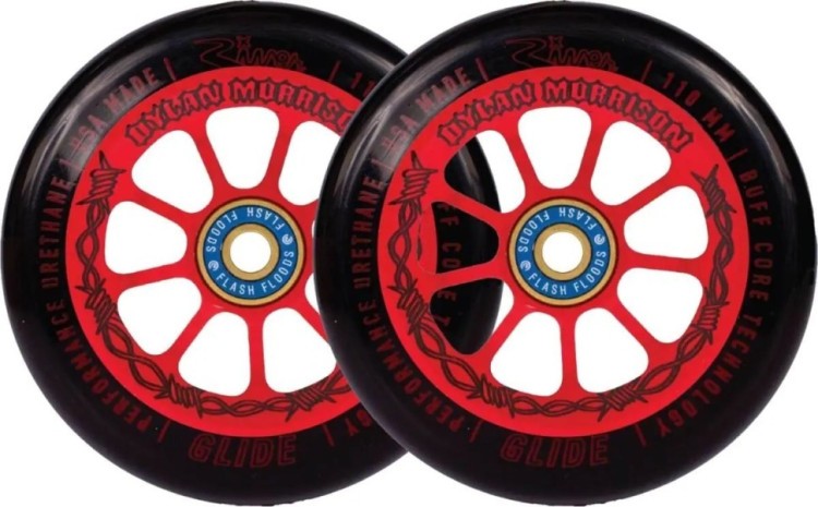 Колеса для трюкового самокату River Glide Nolan Shoemaker Pro Scooter 110mm FRD.047996