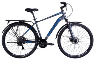 Велосипед AL 28" Discovery SYMBOL MAN DD CS рама-20" сіро-синій 2025