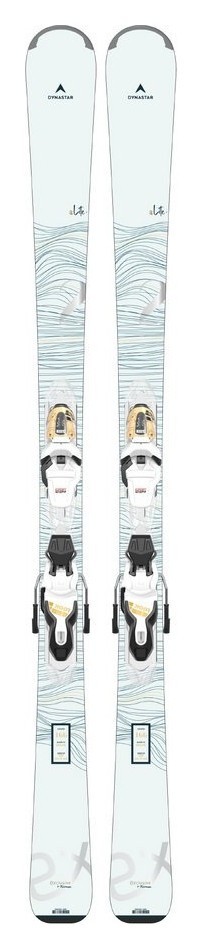 Лежи горные (комплект) Dynastar E LITE 2 W+XPRESS W 10 GW 156 см White/black (DAKBT03+FCKDW04) WRH RCH_15695