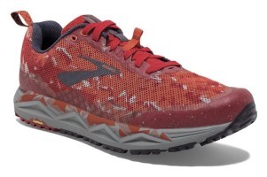 Кроссовки мужские Brooks CALDERA 3 M 41 (8.0US) Red/orange/grey (1102951D636)