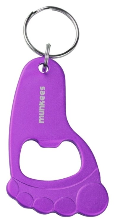 Munkees 3431 брелок-відкривача Foot violet 3431-VL