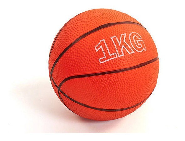 Медбол EasyFit RB 1 кг (медицинский мяч-слембол без отскока) EFIT_EF-8407-1