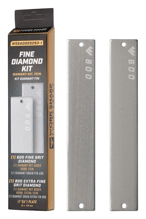 Work Sharp набор сменных пластин Fine Diamond (600/800) для точилки WSBCHPAJ-PRO, 2 шт FNR_WSSA0005293-I