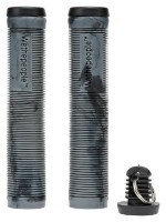 Грипсы WeThePeople PERFECT without flange 165mm Ø 29.5mm серые с черными разводами, с брелком барендом