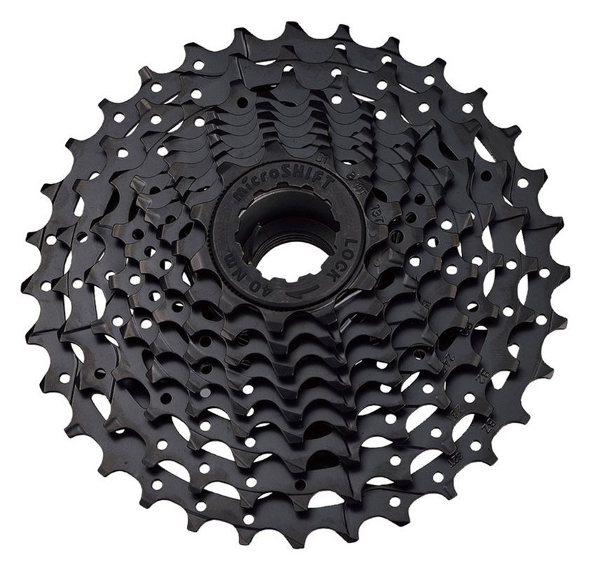 Касета для велосипеда MicroSHIFT MEZZO 8SPD 11-32T Black (CS-H0810 11-32) RCH_19806