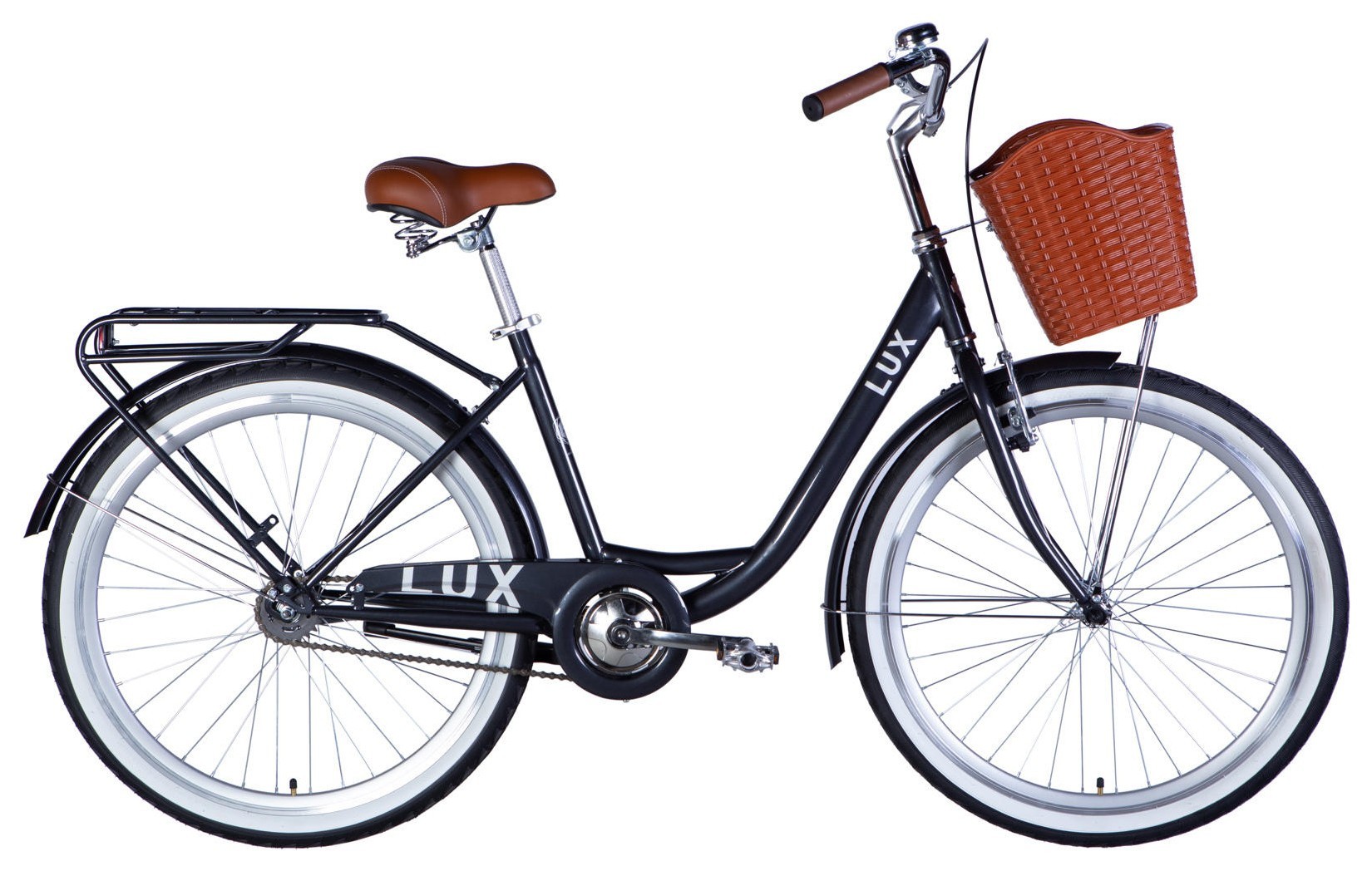 Велосипед ST 26" Dorozhnik LUX Velosteel рама-17" темно-сірий 2026 OPS-D-26-364