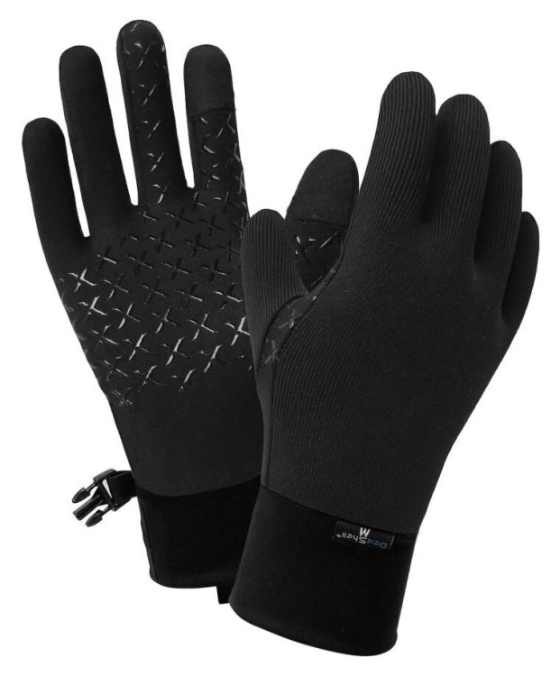Рукавички водонепроникні Dexshell StretchFit Gloves, р-р XL, чорні FNR_DG90906BLKXL