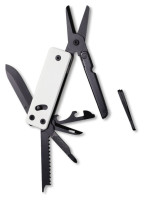 Міні мультитул Roxon KS2E Noir, чорне лезо, білий