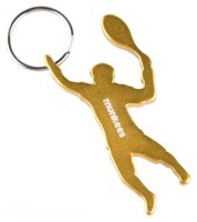 Munkees 3492 брелок-відкривальник Tennis Player yellow
