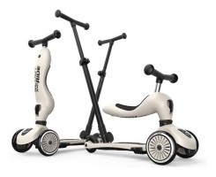 Самокат Scoot and Ride серии Highwaykick-1 Push and Go светло-серый, до 5 лет