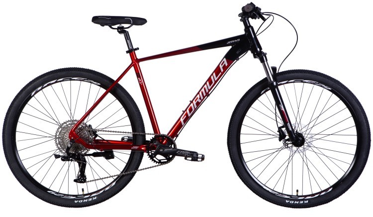 Велосипед AL 29" Formula ZEPHYR PRO HDD рама-21" черно-красный 2025 OPS-FR-29-384