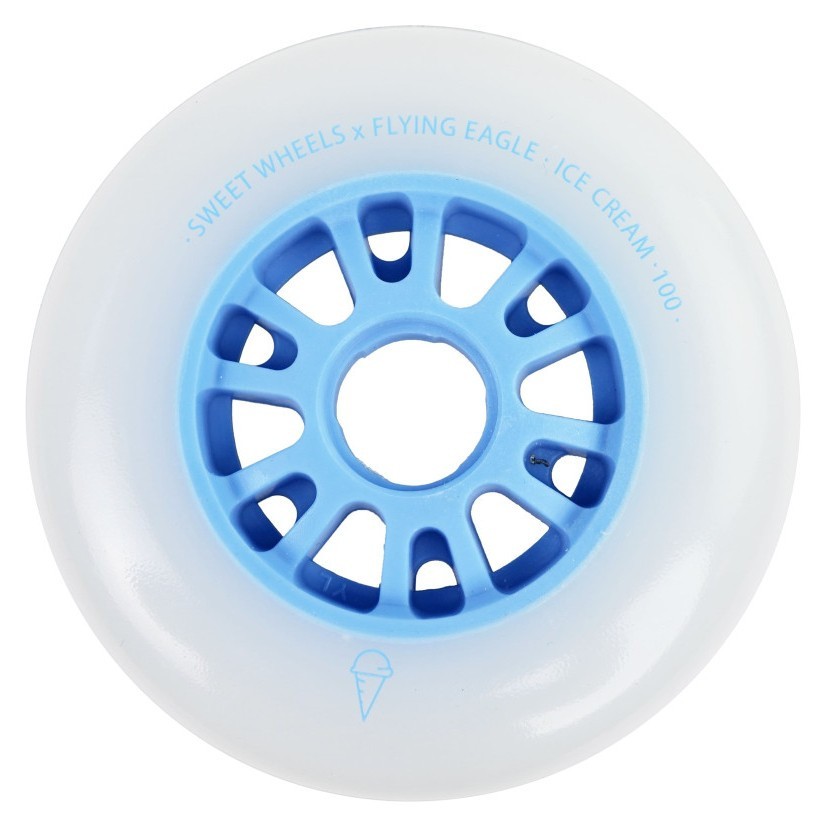 Колеса для роликів Flying Eagle Ice Cream 85A 3 шт сині ROL_12362_3