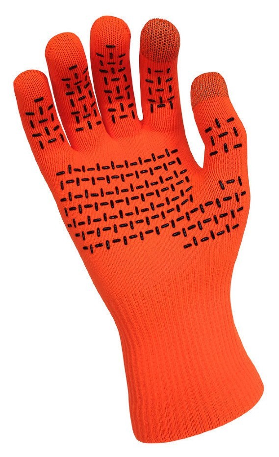 Рукавички водонепроникні Dexshell ThermFit Gloves, p-p S, помаранчеві FNR_DG326TS-BOS
