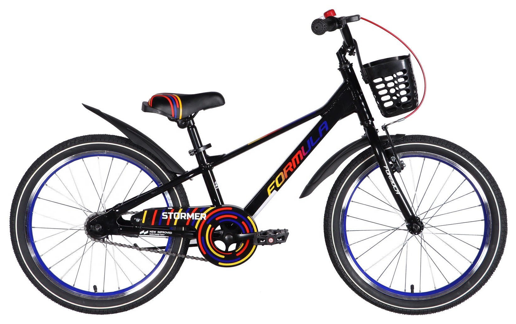 Велосипед AL 20" Formula Kid STORMER BH рама-10" чорний 2026 OPS-FRK-20-248