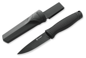 Ніж Ganzo G806BW-BK чорний з чохлом