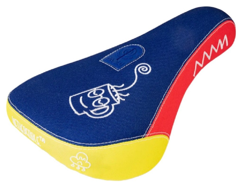 Сидіння WeThePeople TEAM PIVOTAL fat padded фіолетове/червоне/жовте SIGNATURE VELD_4055822526050