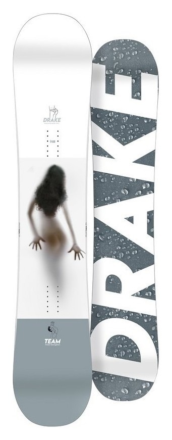 Сноуборд Drake TEAM 158 White/grey (76291023) O RCH_20146