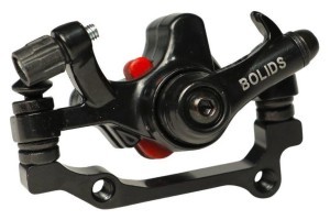 Тормоз дисковый задн. механ. 160мм BL-105R без ротора, с адапт. черный