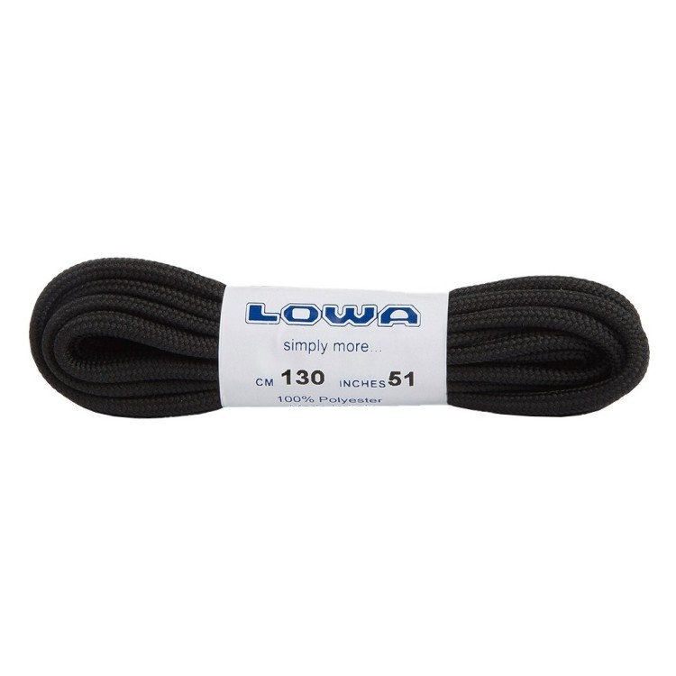 LOWA шнурки ATC Lo 130 cm black-black 830585-0999