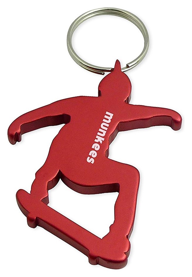 Munkees 3494 брелок-відкривачка Skateboarder red 3494-RD