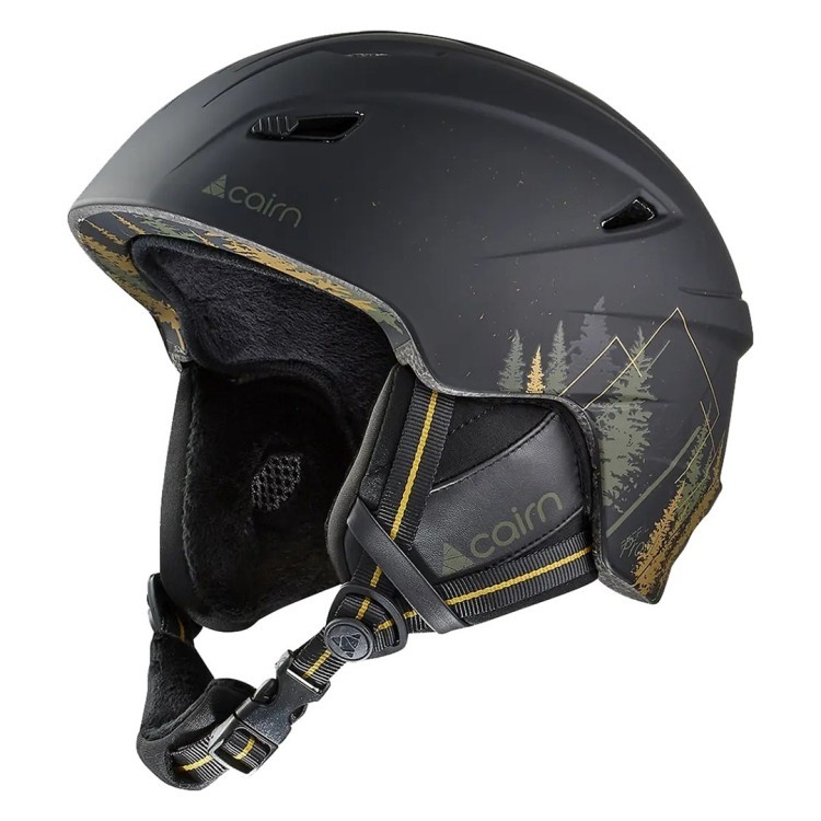Шлем Cairn Profil mat black-gold 0606310-602-55-56