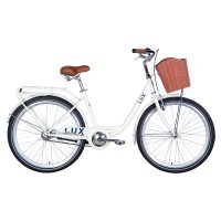 Велосипед 26" Dorozhnik LUX 2024 (слонова кість)