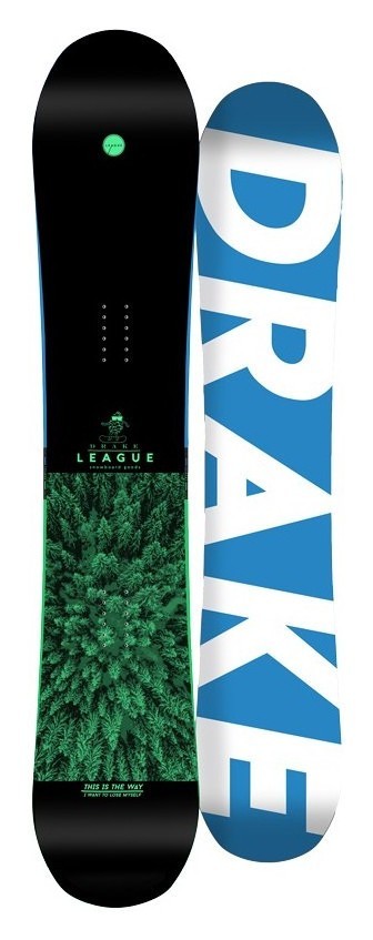 Сноуборд Drake LEAGUE 156 Black/green/blue/white (76291026) O RCH_20139
