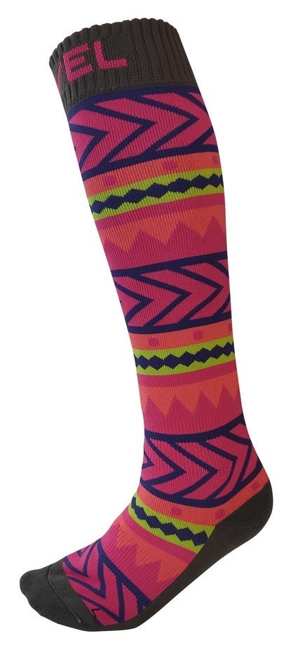 Носки сноубордичні жіночі Level HERRINGBONE 35-38 Fuchsia (LSBS20W2D) RCH_19298