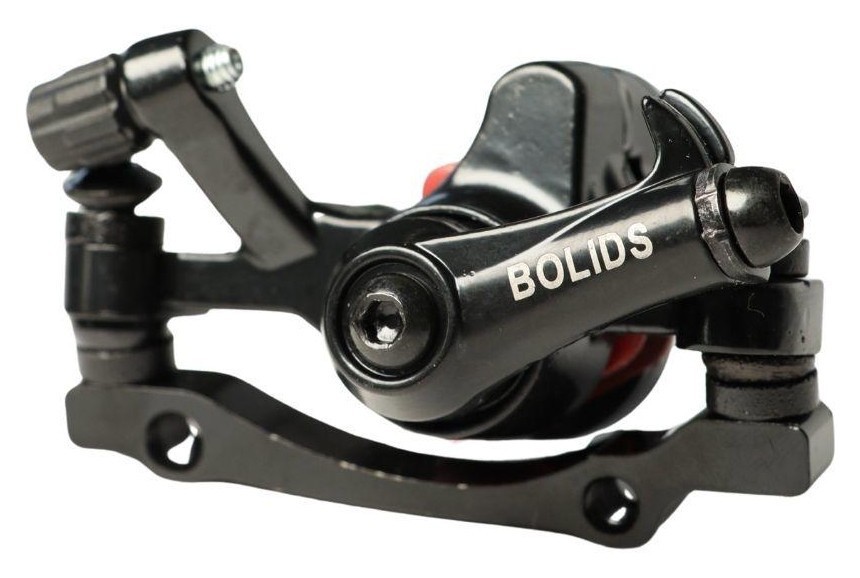 Тормоз дисковый передний. механ. 160мм BL-105F без ротора, с адапт. черный DISF-072