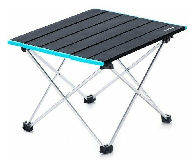 Cтіл розкладний Naturehike NH19Z008-Z, алюміній, Розмір L, чорний FNR_6927595750773