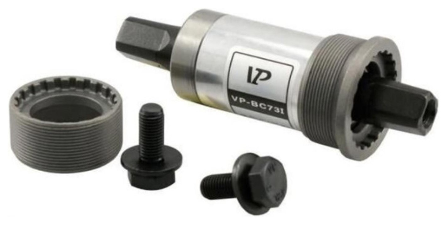 Картридж каретки 118мм  x 73 мм під квадрат VP VP-BC73 срiблястий з чорним BBC-083