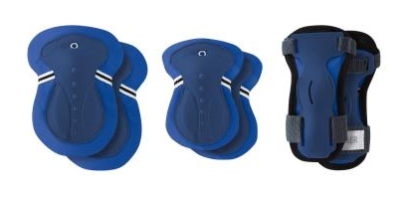 Комплект захисний дитячий GLOBBER, синій, для дитини до 25кг